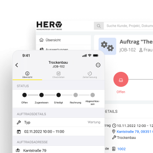 Bautagebuch in HERO