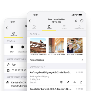 Übersicht Medien in der HERO-App