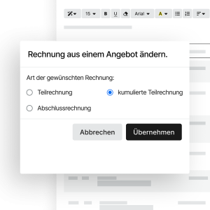 Rechnungen erstellen in HERO