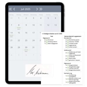 Der Bautagesbericht in CENDAS