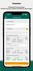 Inventur in Casa Dach