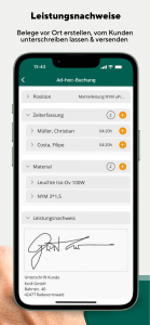 Leistungsnachweise mit Casa Dach